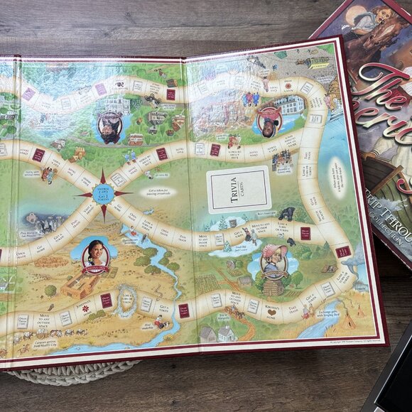 Pleasant Company American Girl Board Game Trivia Trade Trip Through Time 1999 - Picture 4 of 13